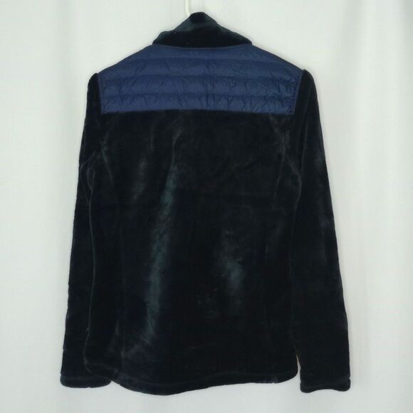 32 Degrees Heat Polar Fleece Puffer Jacket Lghtwght Full Zip Mock Neck Coat Smll - Picture 4 of 9